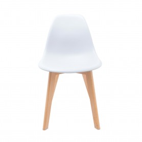 CHAISE SCANDINAVE AVEC PIEDS EN BOIS MODÈLE SCHOOL DE GASOLINE